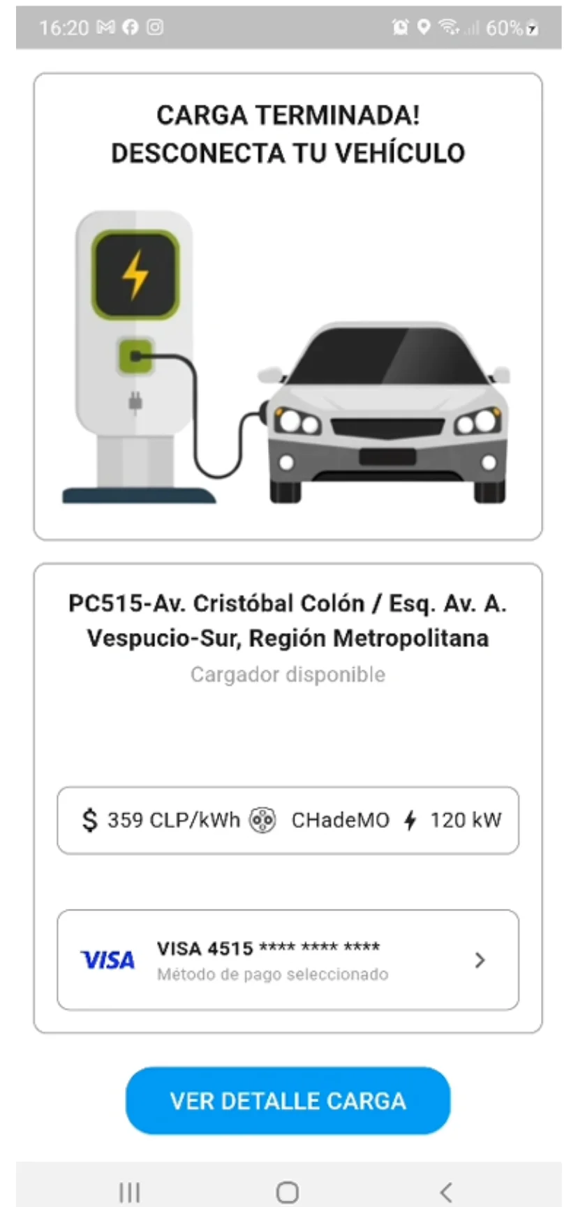 Mobile screen showing a kitchen with a virtual tour badge